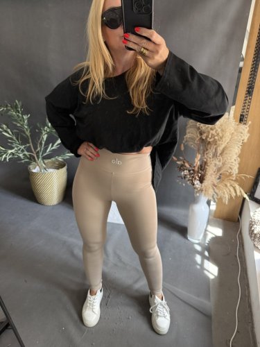 Legíny Alo-XS-XL béžové