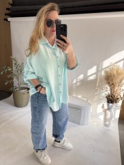 Košile Style-Oversize mint