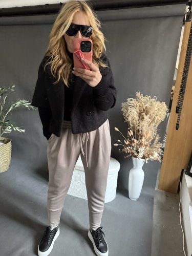 Nohavice Aladin-mocca