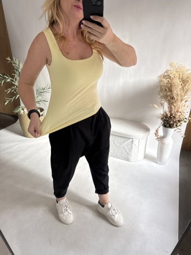 Tielko Secret-žltá