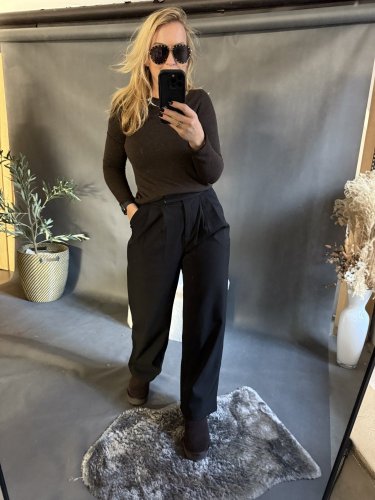 Nohavice elegant zateplené na zimu