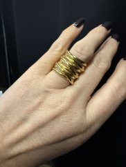 Prsteň veľkosť 7 stainless steel