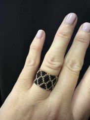 Prsten z korálku