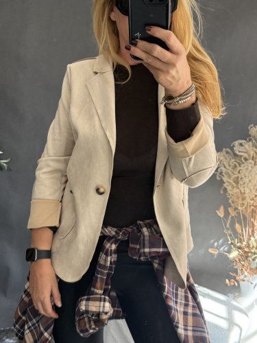 Sako Luisa velur-béžová