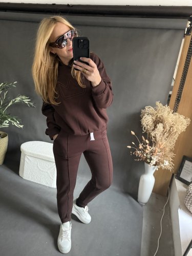 Súprava M-veľkosť UNI odporúčame na XS-L-hnedá