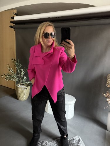 Mikina Sun-neon růžová