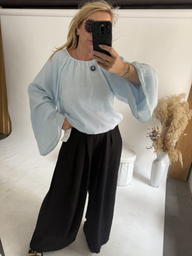 Blúzka Kimono-modrá