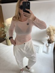 Tričko Cashmere- kašmír -merunková