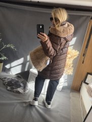 Zimní bunda plus size