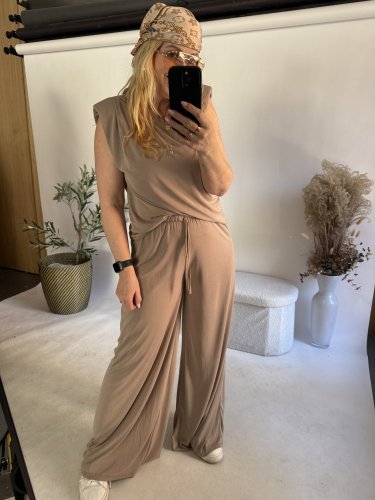 Šátek Luis-béžová