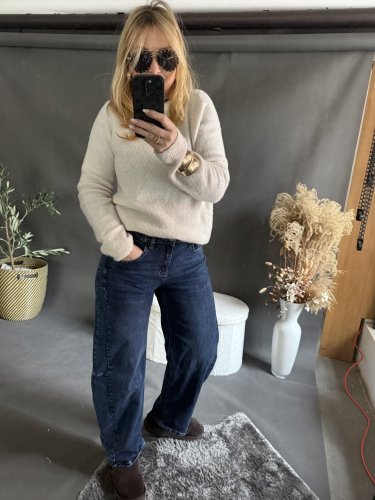 Džínsy New York--elastické, pohodlné