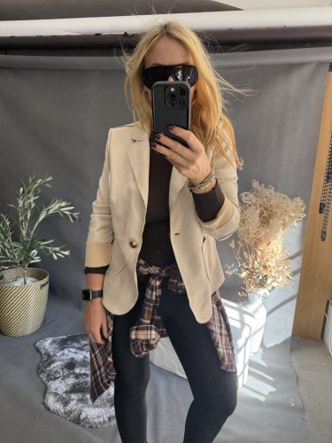 Sako Luisa velur-béžová