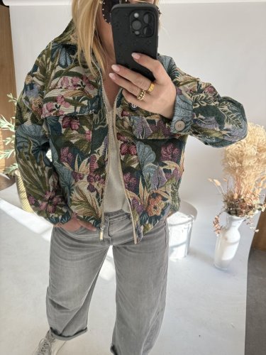 Bomber Exotic pastel