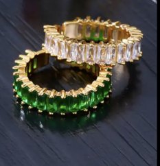 Prsten-Glow-zelený