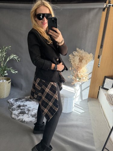 Sako Luisa velur-černá