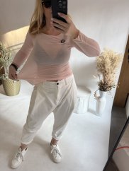 Tričko Cashmere- kašmír -merunková