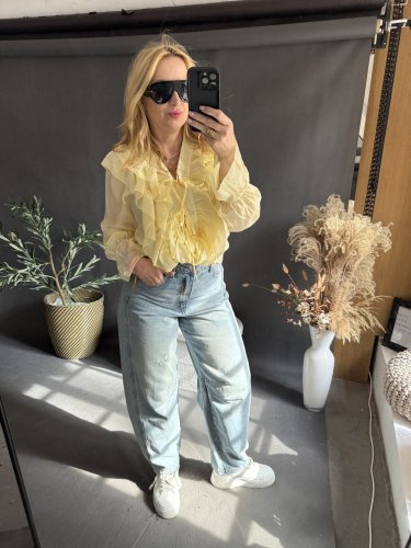 košeľa Leni-žltá