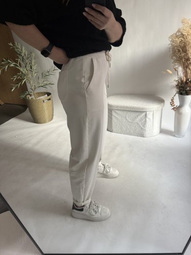 Tepláky Naif-bielé