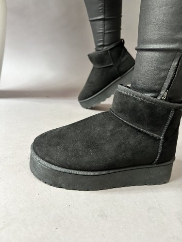 Válenky na platforme BLACK