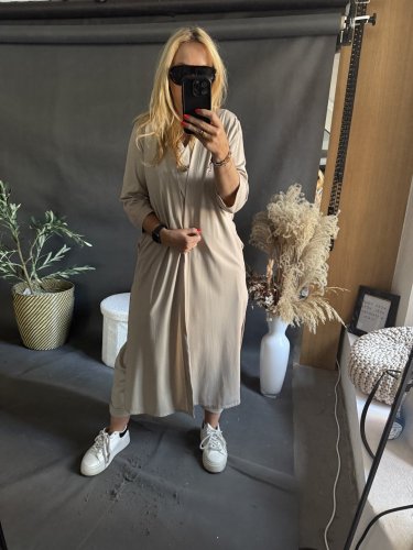 Přehoz SUN dlouhý-béžový