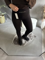 Legíny Vogue-zateplené-čierné