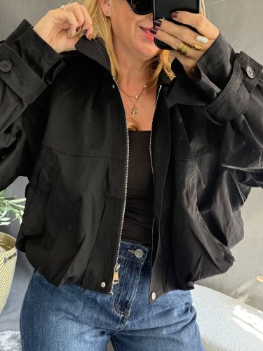 Bomber Mochy -černý