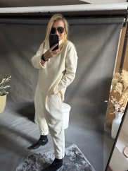 Set mikina a kalhoty SUN-béžová