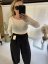 Tričko Cashmere-bielá off white