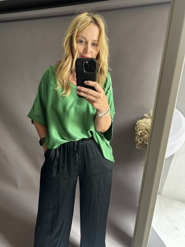 Bluza Liame-UNI SIZE na XS-XLzelená