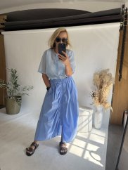 Sukne s riasením Sun-baby blue