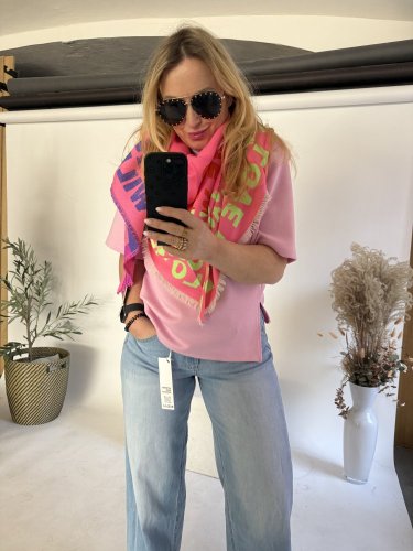 Šál Wild Love-pink