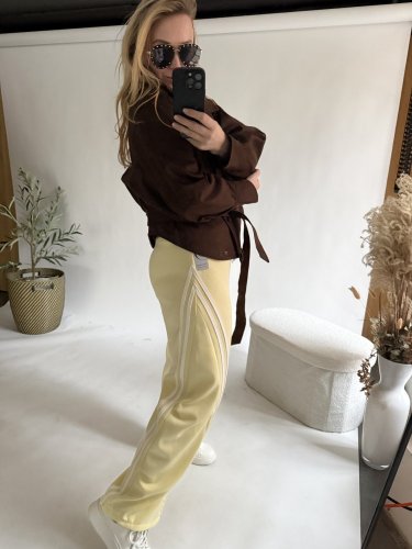 Nohavice Sweeti-yellow