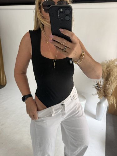 Body široké ramienka-čierná