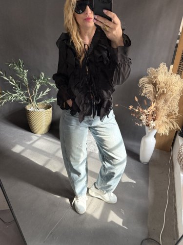 košeľa Leni-čierná