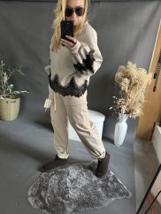 Nohavice Natural-beige