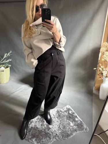 Nohavice Big Sun 3/4 dĺžka-čierné