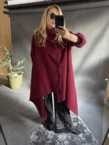 Kabát Sun NEW-bordeaux