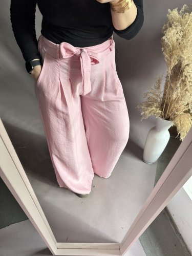 Spodnie Fashion-ružové