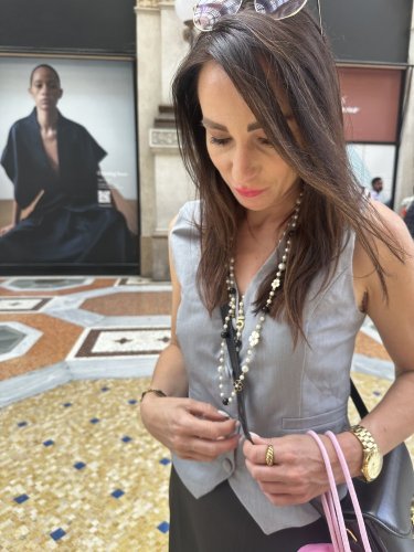 Náhrdelník Chantal čierný