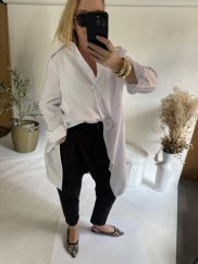 Nohavice Blair bavlnené-čierná