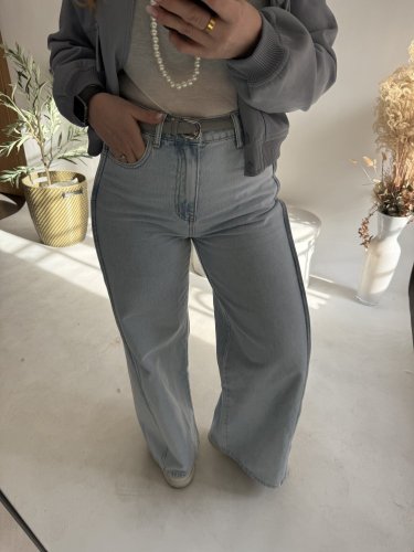 Džínsy Vanilla-modré