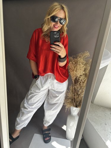 Nohavice Espagnol-bielé