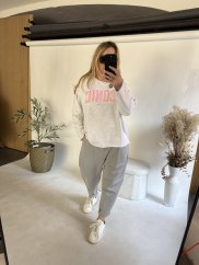 Mikina oversize Iconic-grey