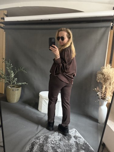 Nohavice sweet zateplené