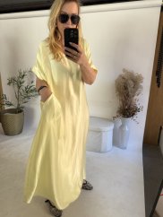 Šaty Liame-žlté