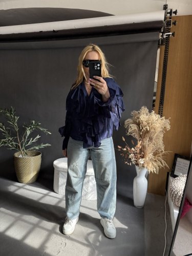 košeľa Leni-modrá