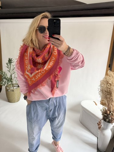 Šála Good Vibe-orange