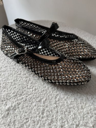 Balerínky s kamienky Sandy - Velikost: 41