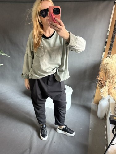 Tričko/Mikina Heart-khaki