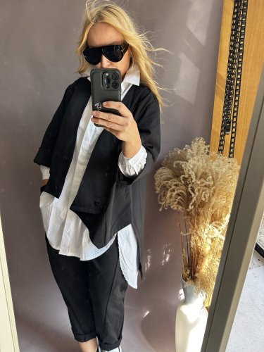 Kabátik ľahký asymetrický SUN